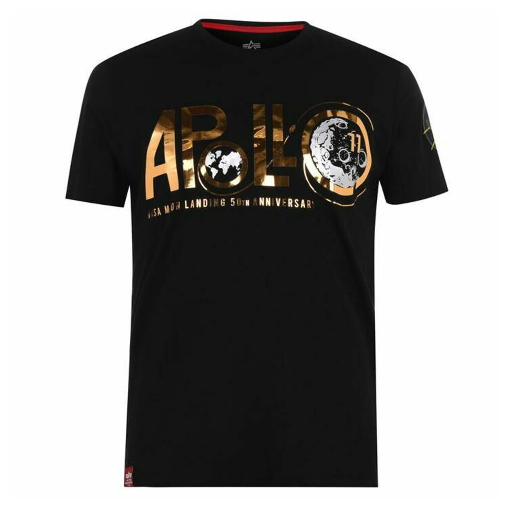 Alpha Industries Apollo 11 Anniversary Foil T Shirt