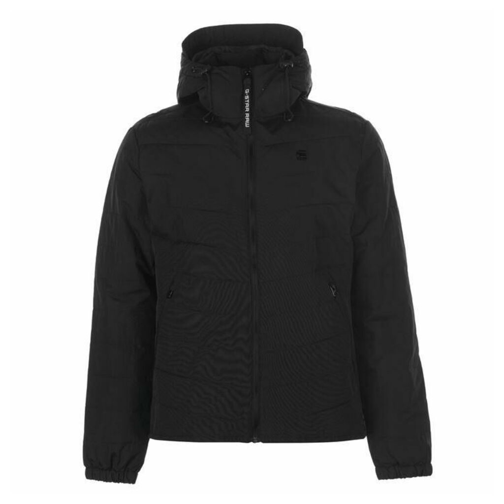G Star Attac Quilted Hooded Jacket