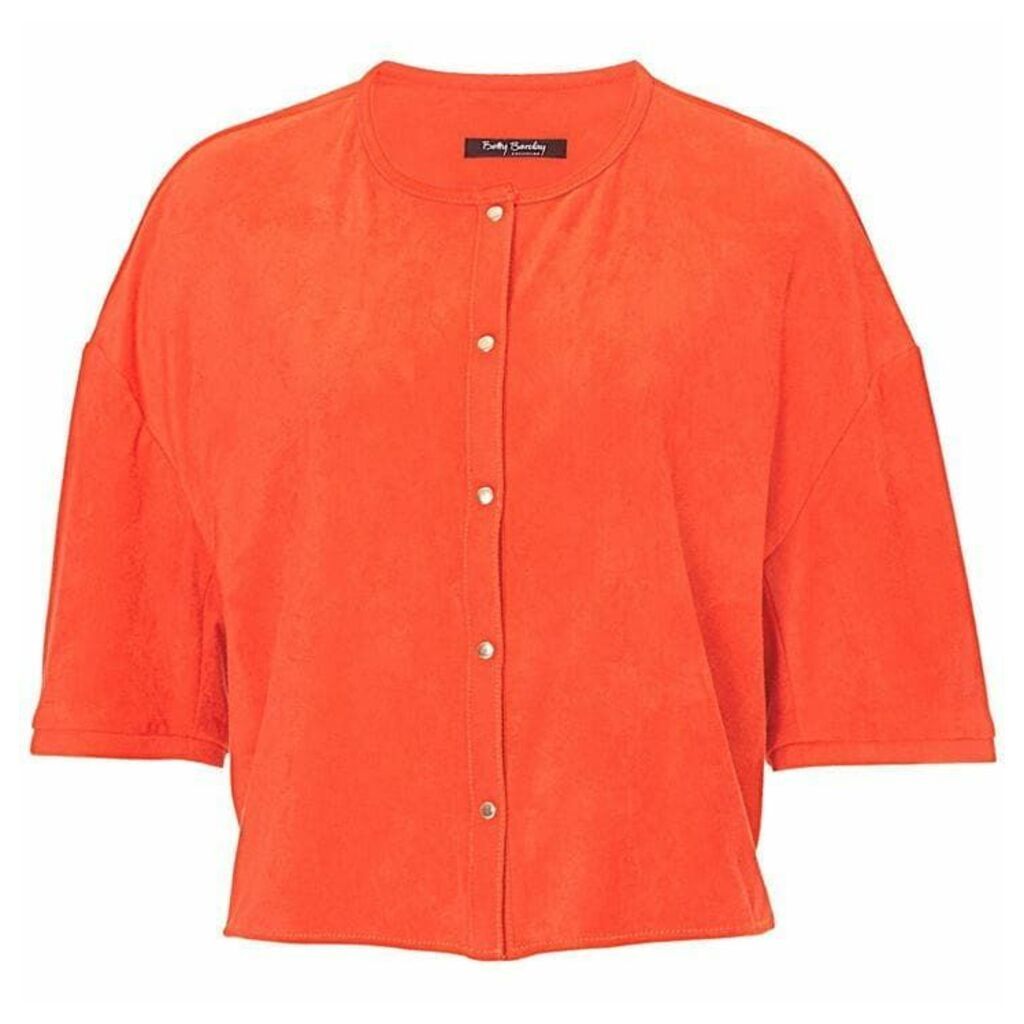 Betty Barclay Faux suede short sleeved jacket