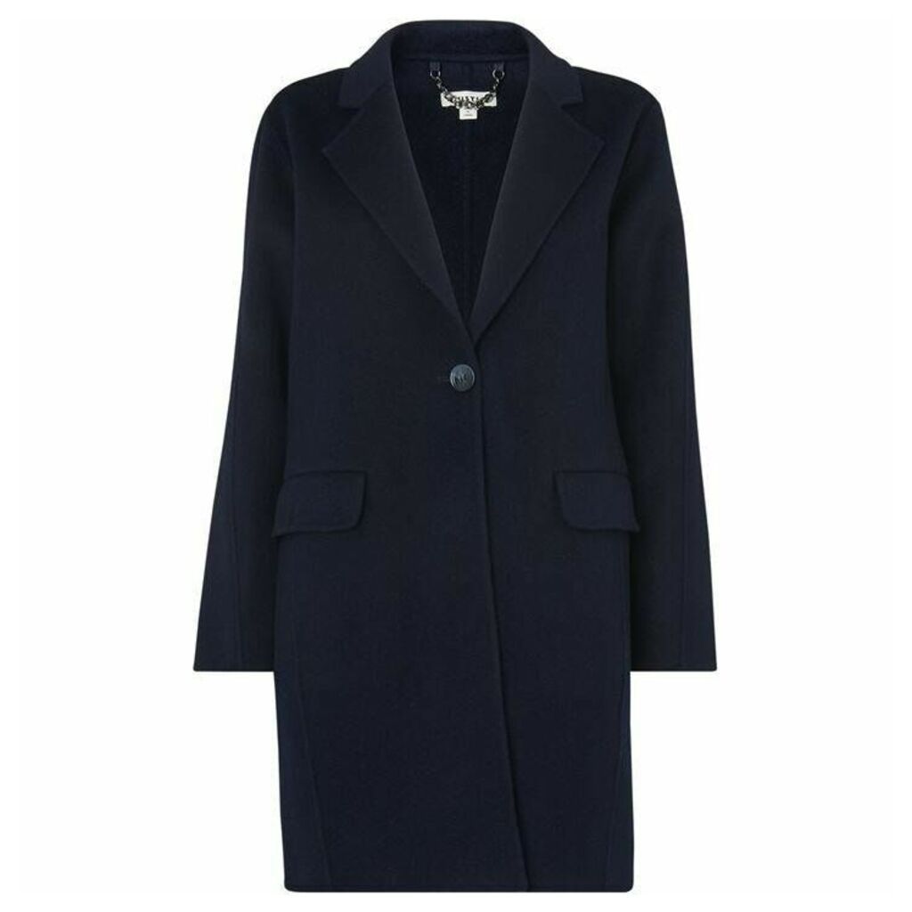 Whistles Nell Double Faced Wool Coat