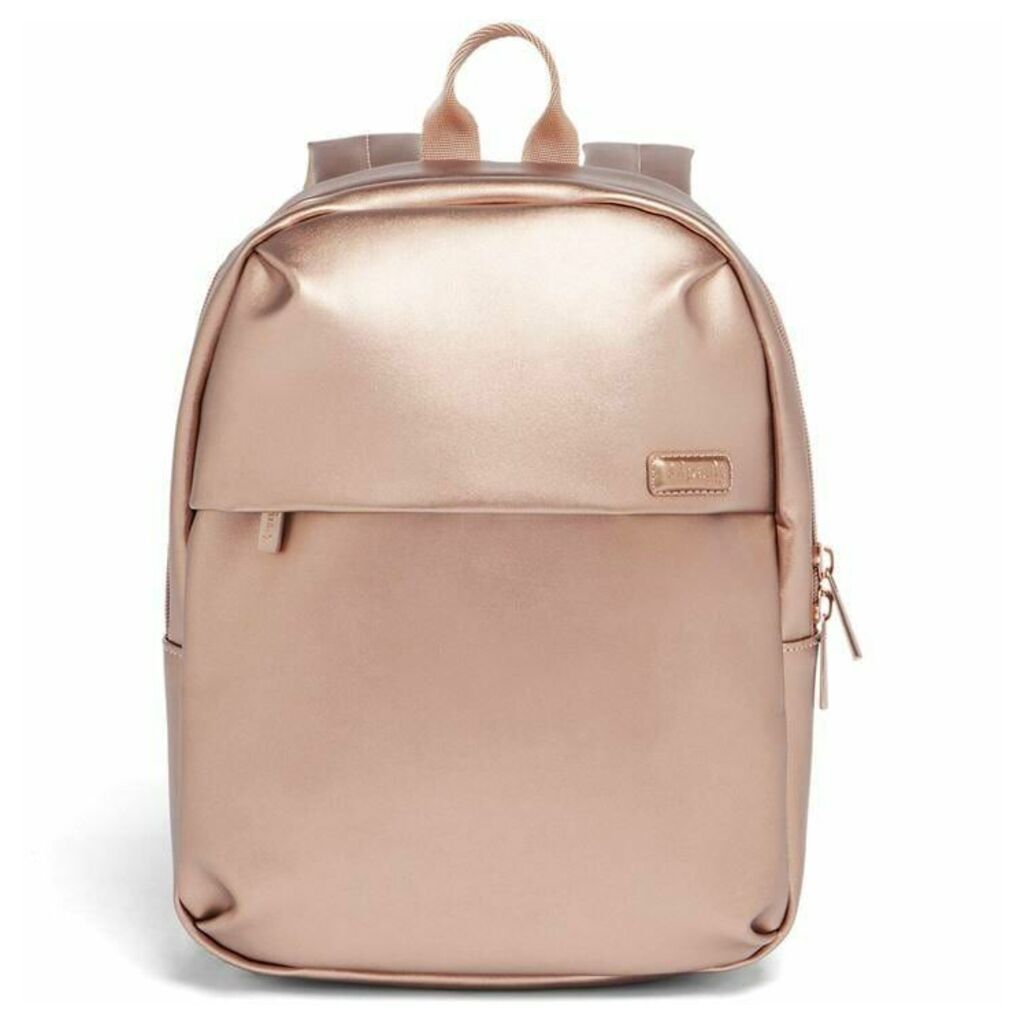 Lipault Miss Plume Pink Gold Backpack