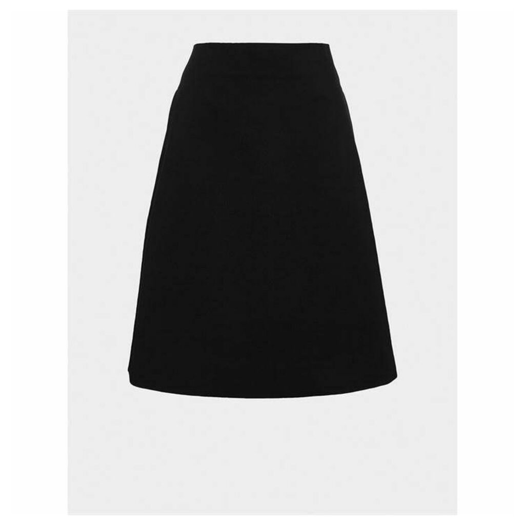 Winser London Miracle A Line Skirt - Black