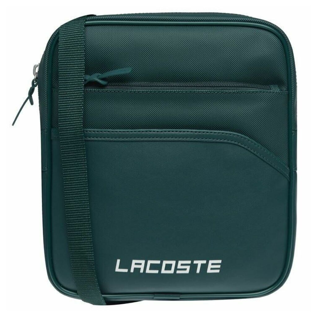 Lacoste Double Zip Crossbody Bag