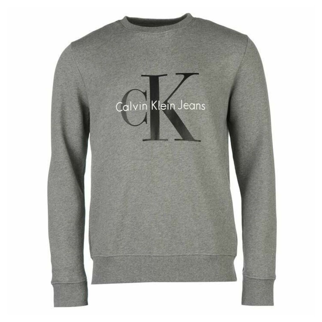 Calvin Klein Jeans Classic Logo Crew Sweatshirt