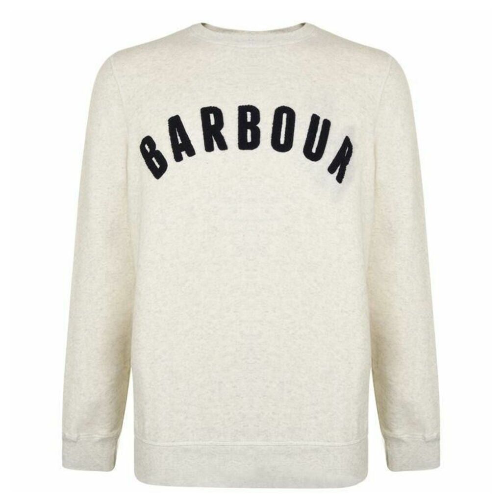 Barbour International Towelling Logo Sweatshirt