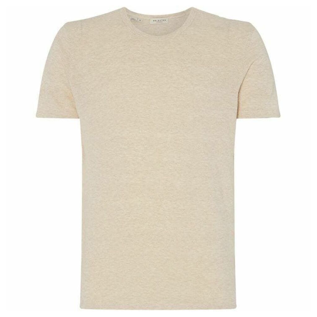 Selected Homme Morret Bouble Textured T Shirt