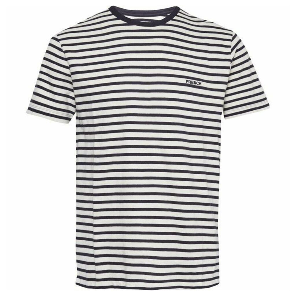 French Connection Loopback Breton Jersey T-Shirt