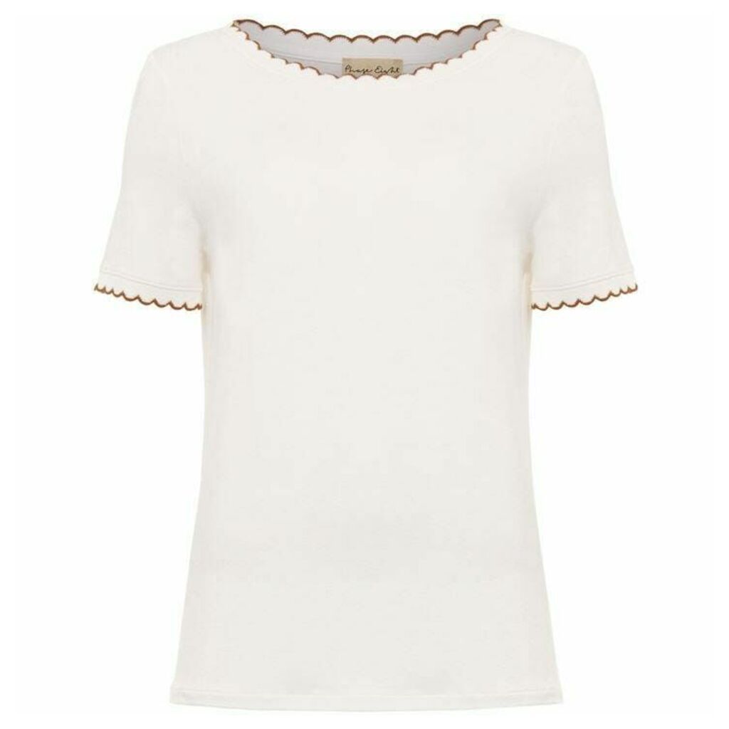 Phase Eight Susan Scallop Top