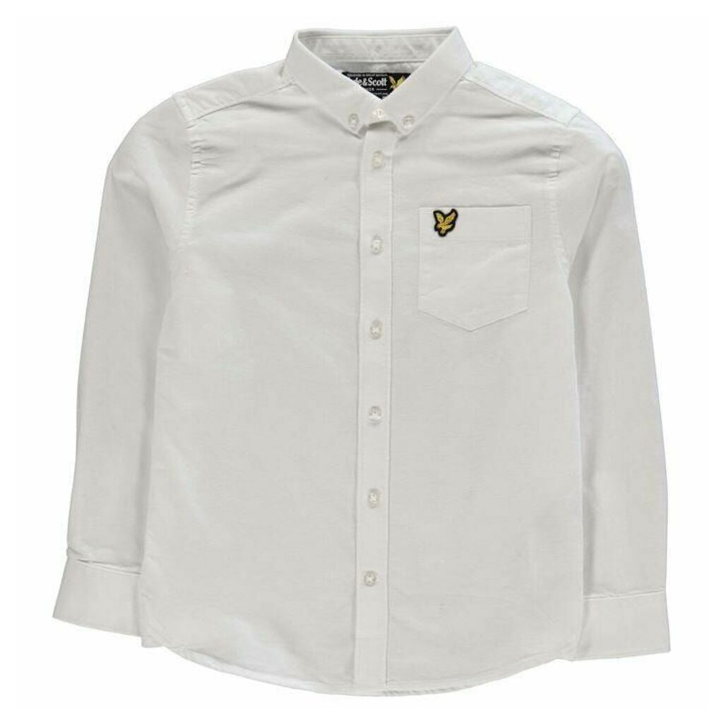 Lyle and Scott Long Sleeve Oxford Shirt