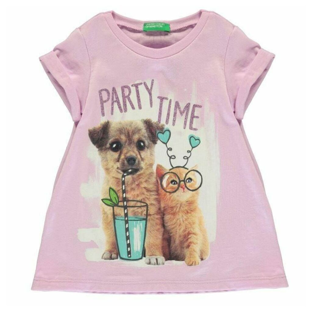 Benetton Party Time T Shirt