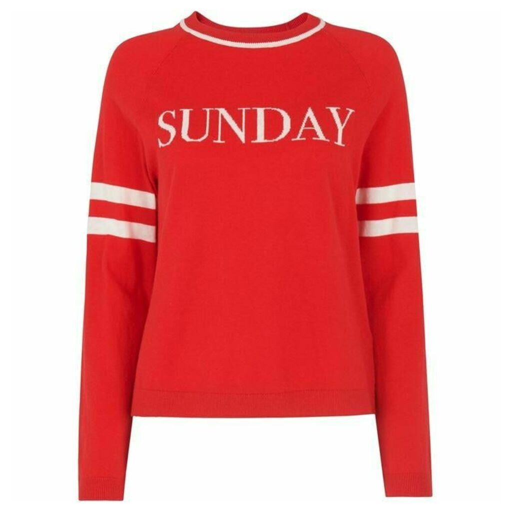 Whistles Sunday Sweater - Red