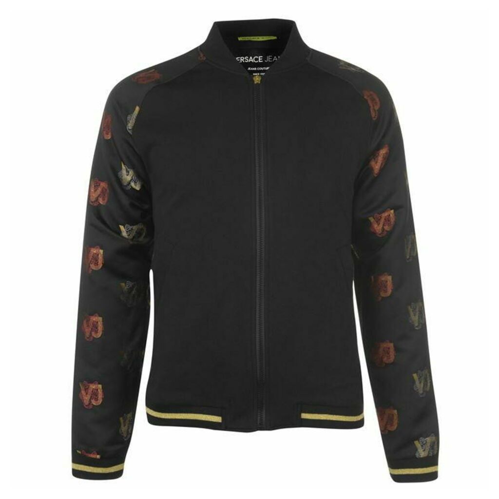 Versace Jeans Couture Versace Tiger Logo Bomber Jacket