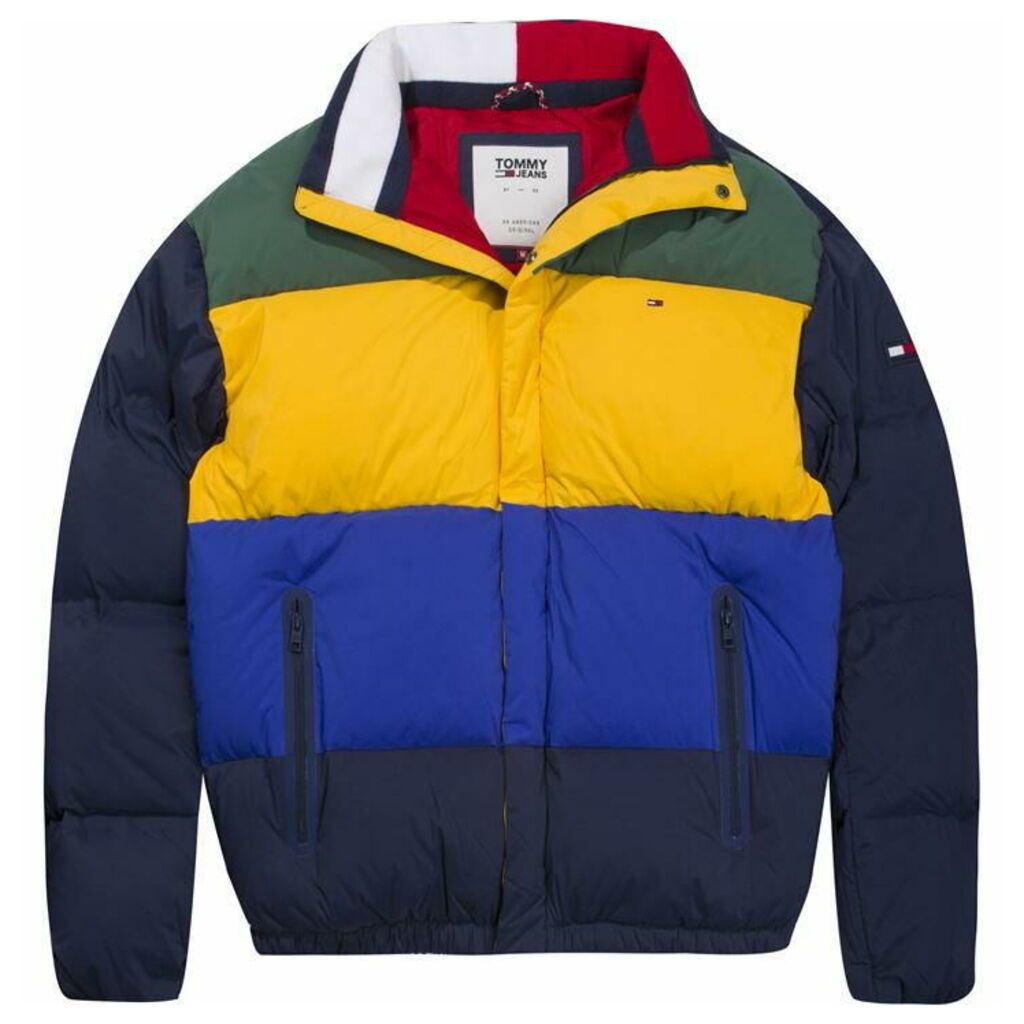 Tommy Hilfiger Tommy Jeans Colourblock Puffer Jacket