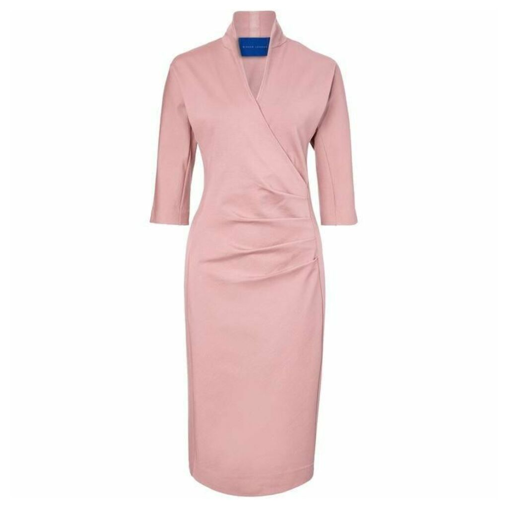 Winser London Grace Miracle Dress - Dusky Pink