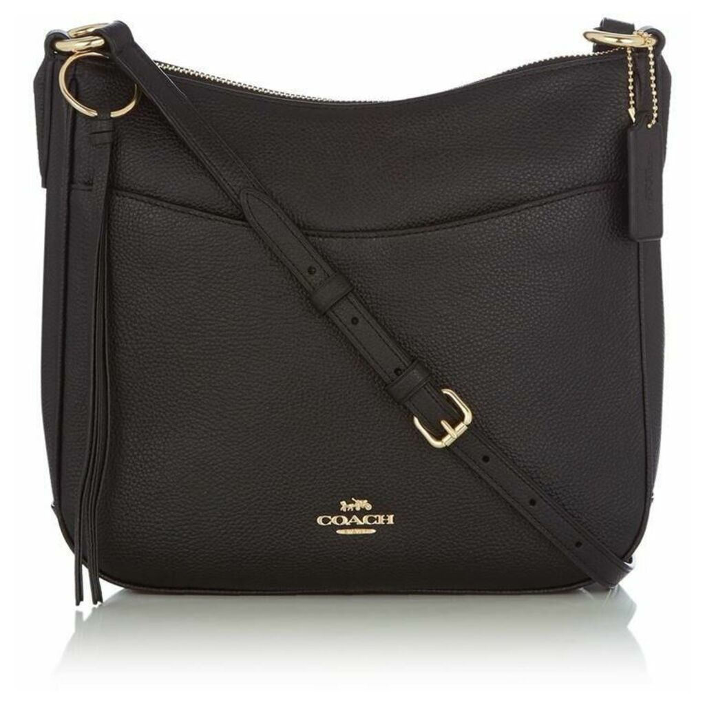 Coach Chaise polished pebble leather crossbody bag