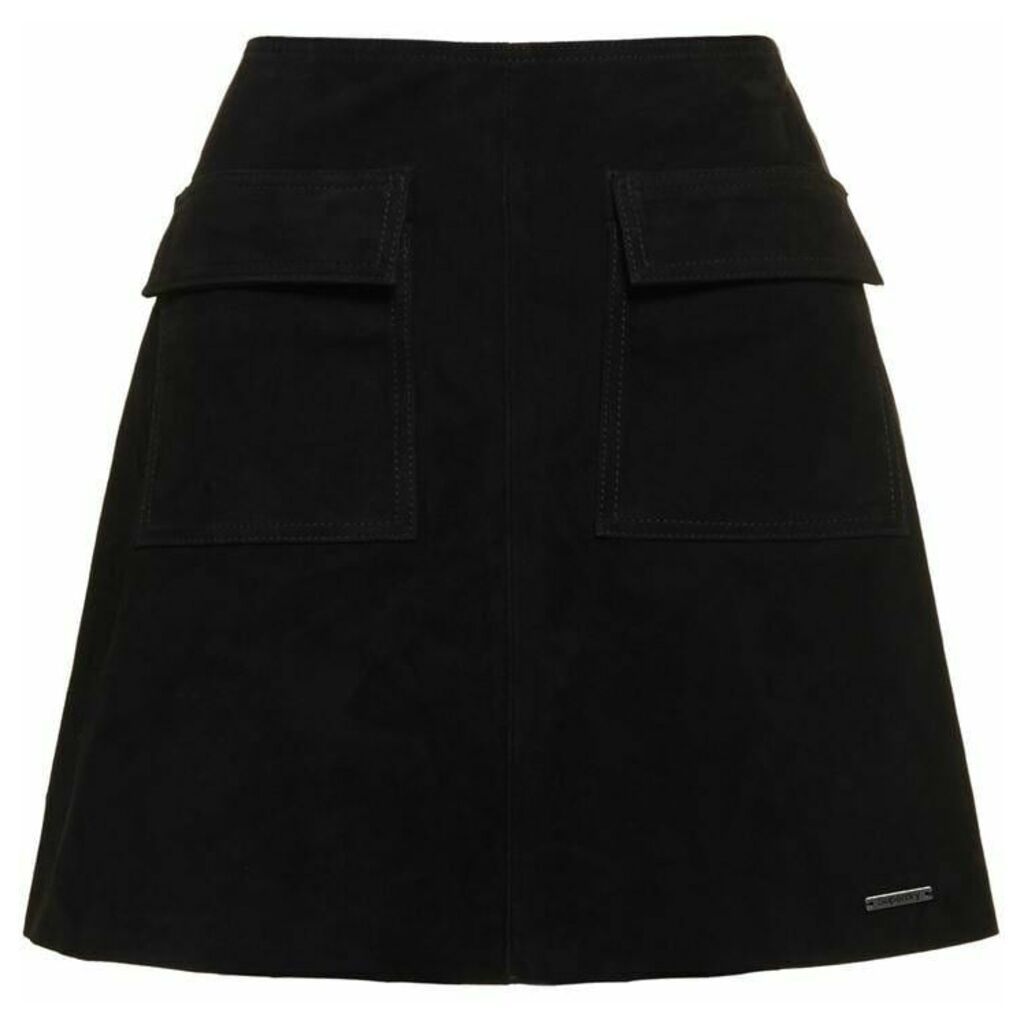 Superdry Premium Billie Suede Pocket Skirt