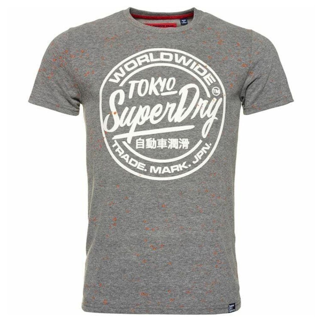 Superdry Worldwide Ticket Type Splatter T-Shirt