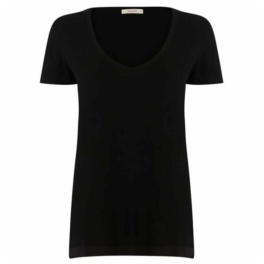 Oasis Soft Scoop Neck T-Shirt