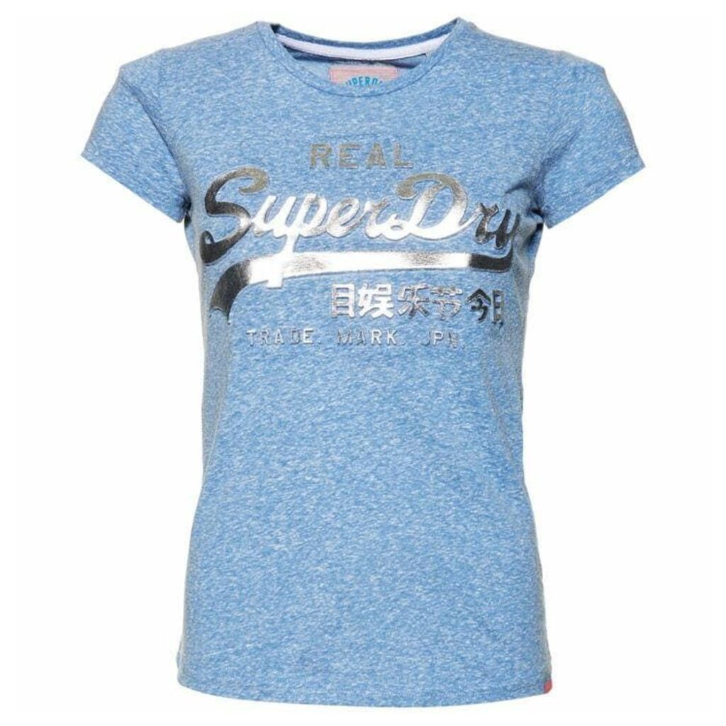 Superdry Vintage Logo Embossed Foil T-Shirt