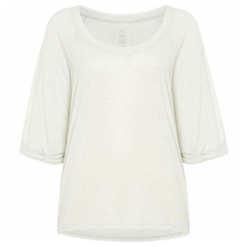 Free People Moonlight T-Shirt With Wide Neck