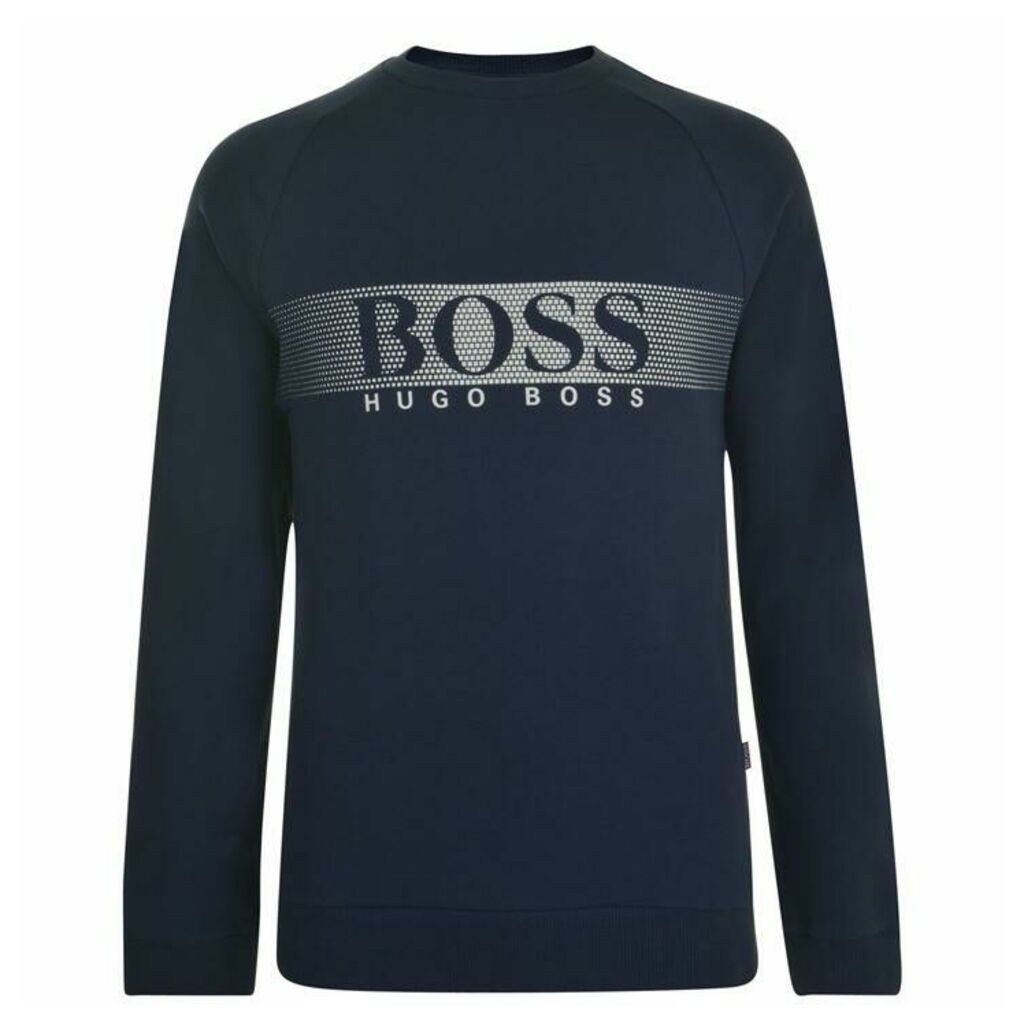 BOSS BODYWEAR Logo Crew Sweatshirt