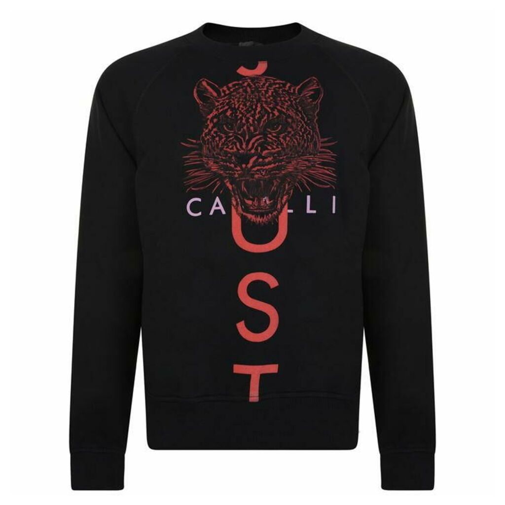 Just Cavalli Tiger Logo Sweatshirt