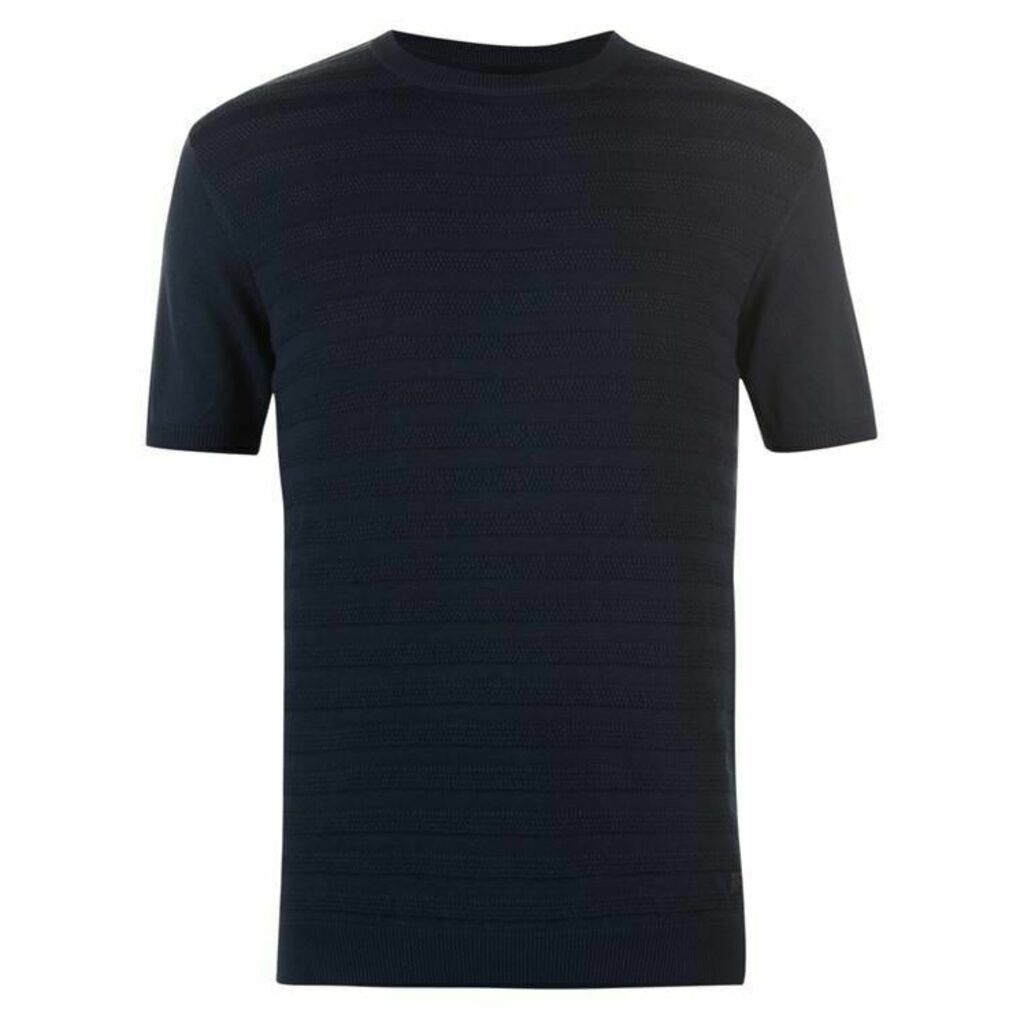 Firetrap Blackseal Knit T Shirt