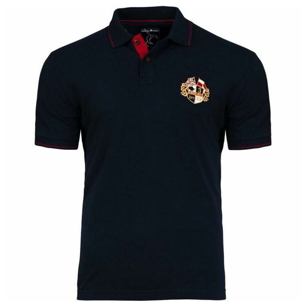 Raging Bull Big And Tall Crest Pique Polo