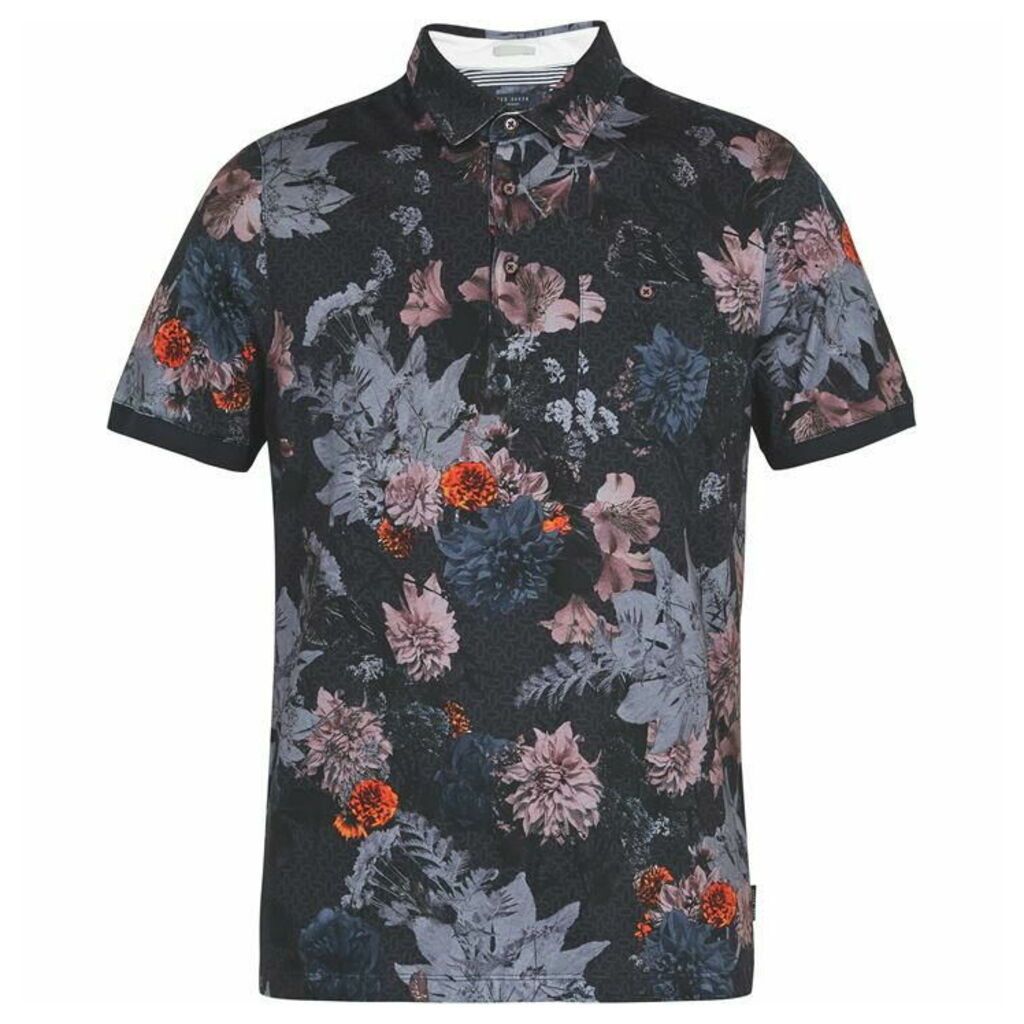 Ted Baker SS ALL OVER PRINTED POLO