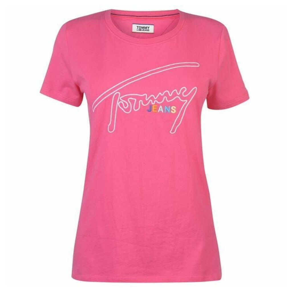 Tommy Jeans Tommy Signature T Shirt Womens