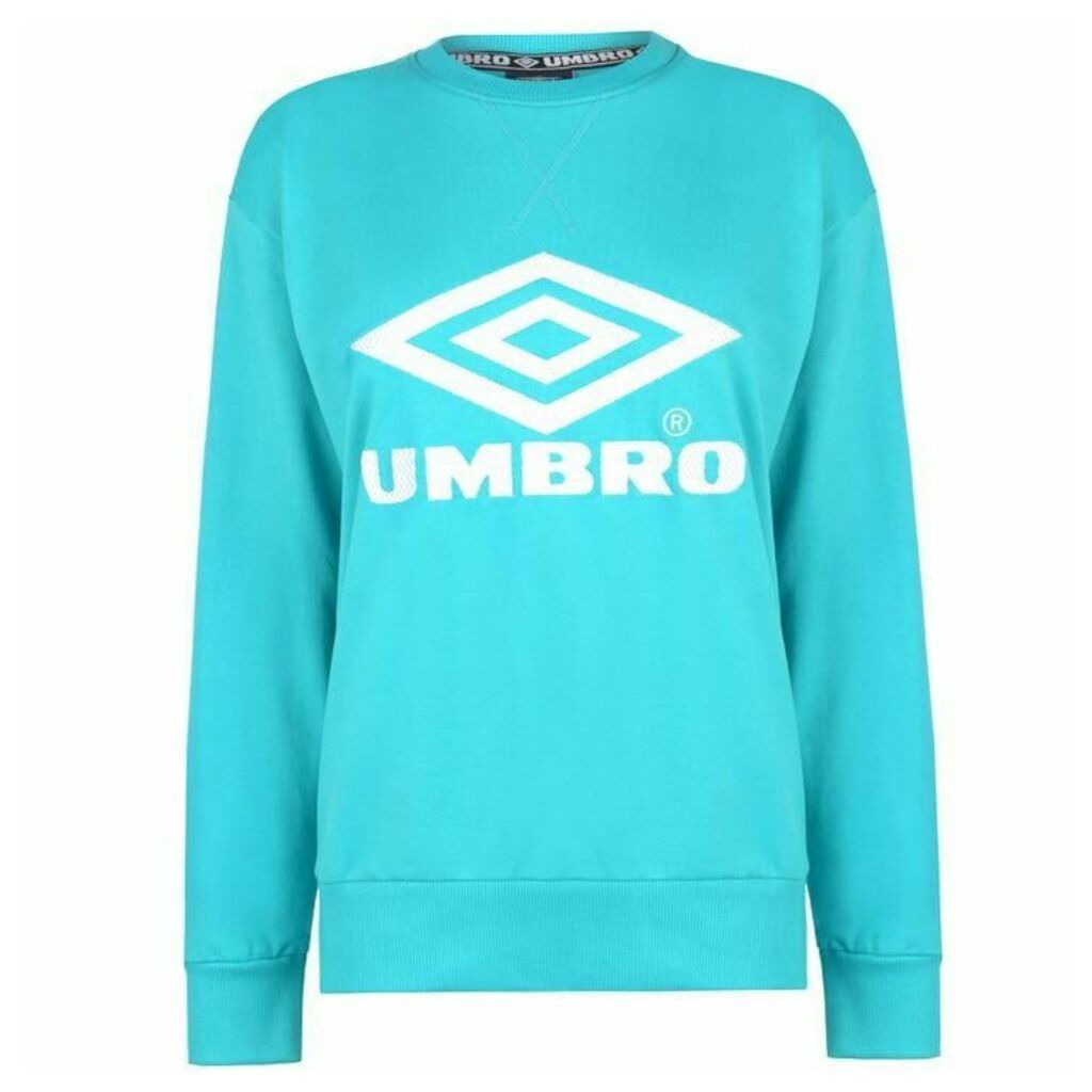 Umbro Womens Logo Crew Sweater