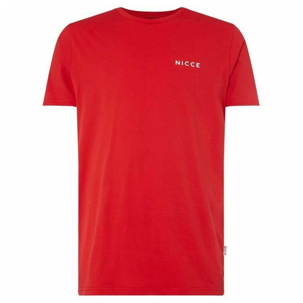Nicce Small Chest Logo T Shirt