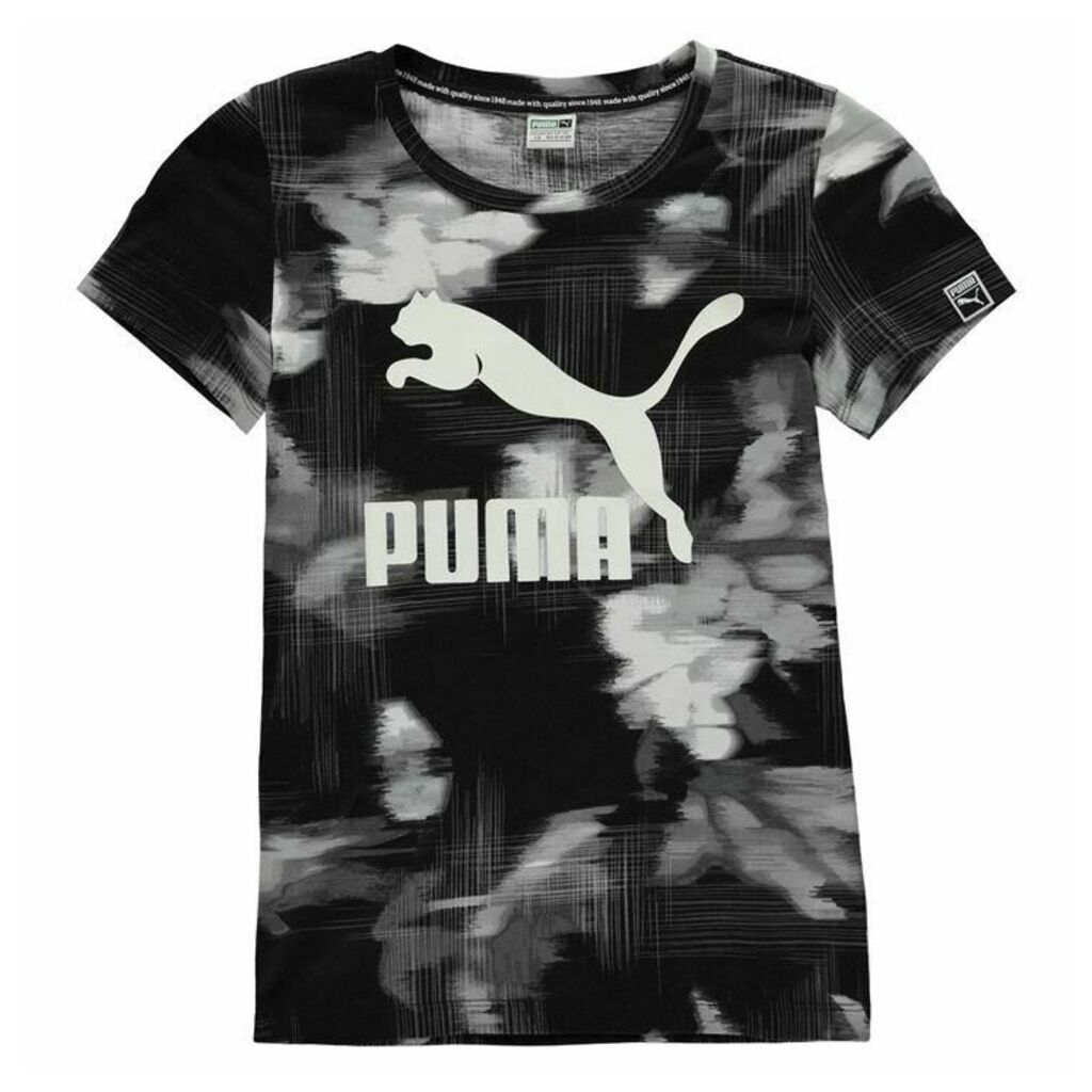 Puma Classic All Over Print T Shirt