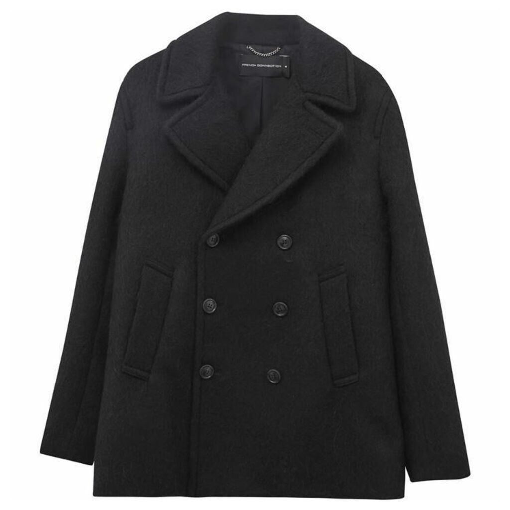 French Connection Deluxe Pile Coat