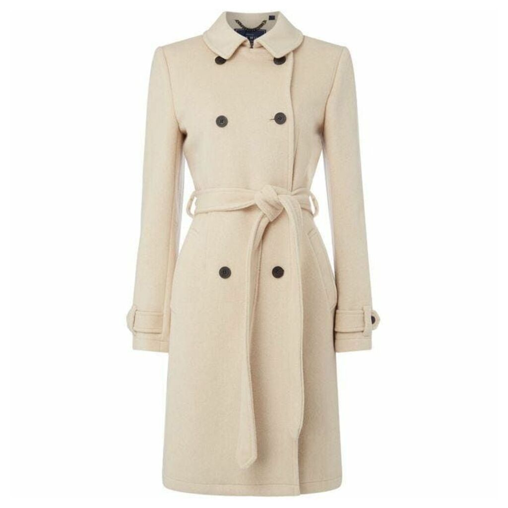 Jack Wills Atwater Wool Blend Trench Coat