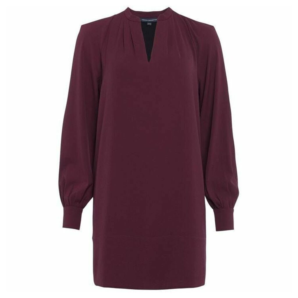 French Connection Mahi Crepe Solid Tunic Dress