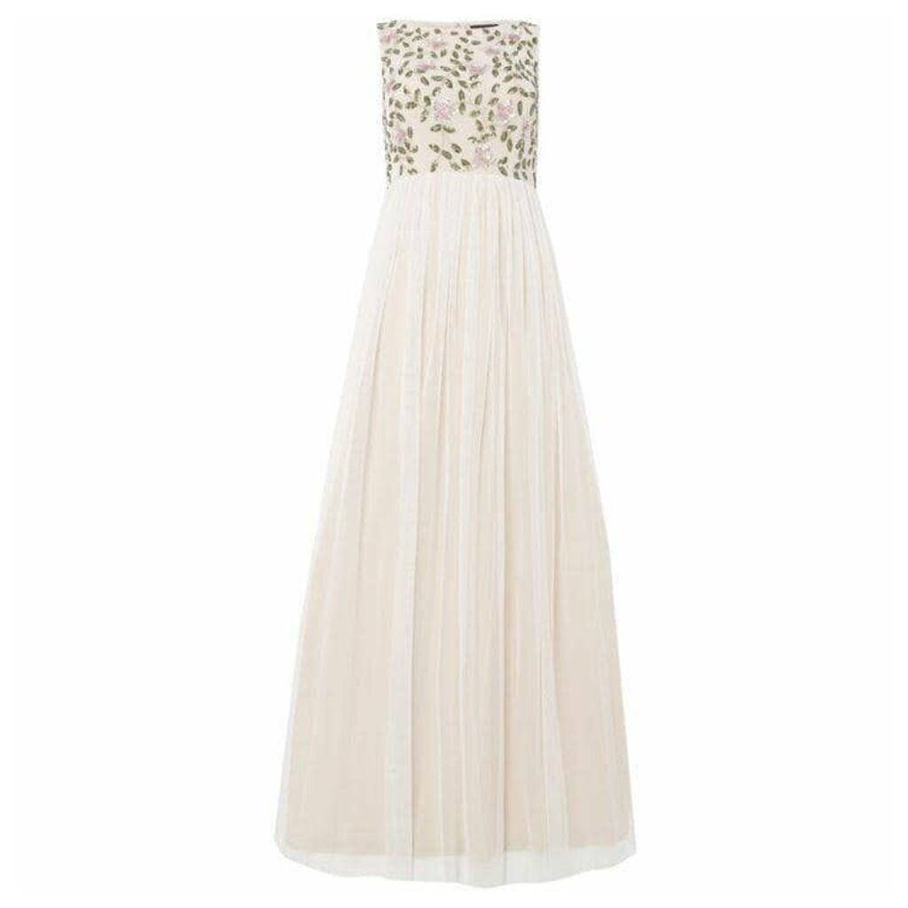 Adrianna Papell Petitie embellished maxi dress