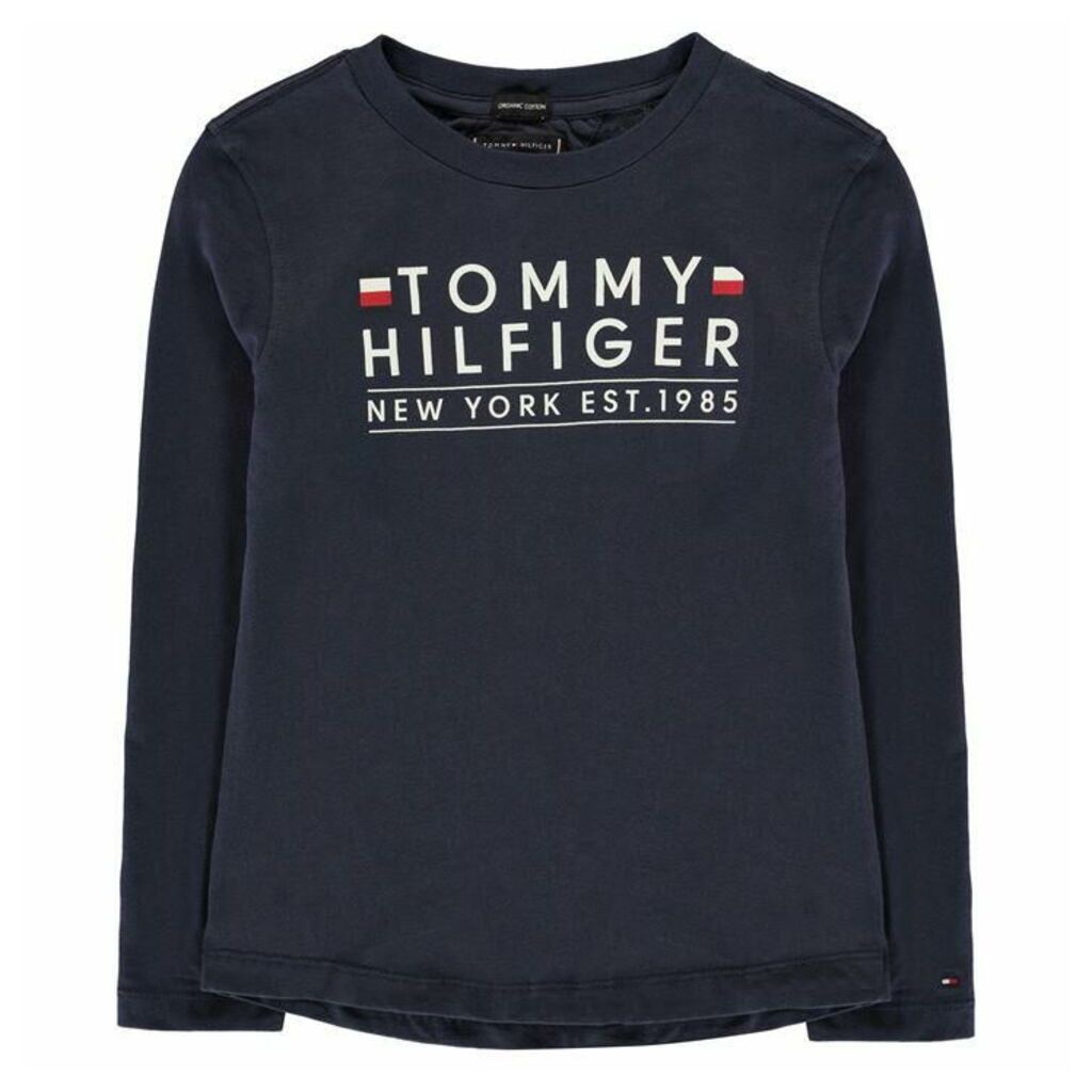 Tommy Hilfiger Essential Long Sleeve Logo T Shirt