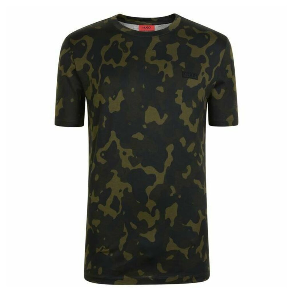 HUGO Durned Camouflage T Shirt