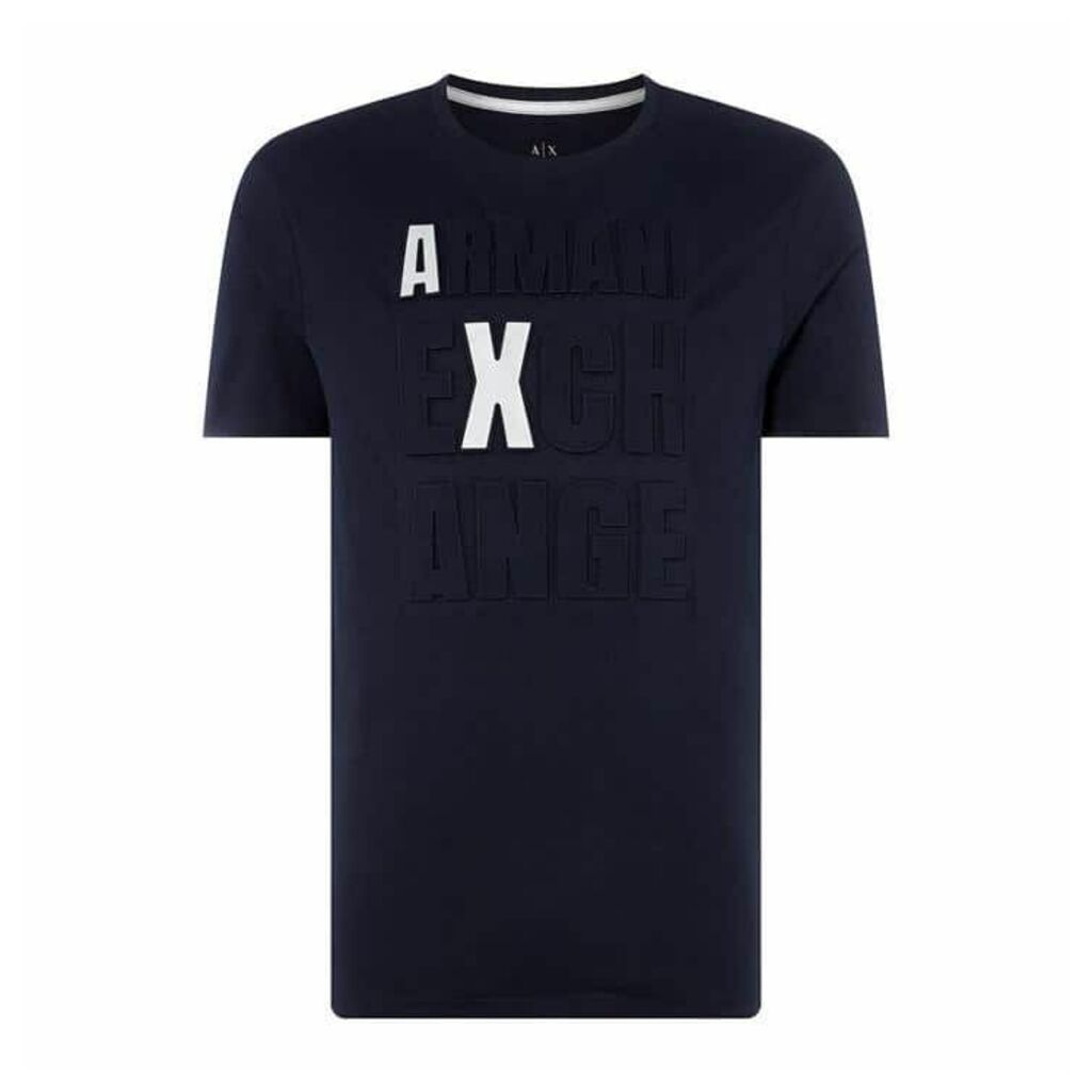 Armani Exchange AX Emboss Logo Tee Sn92