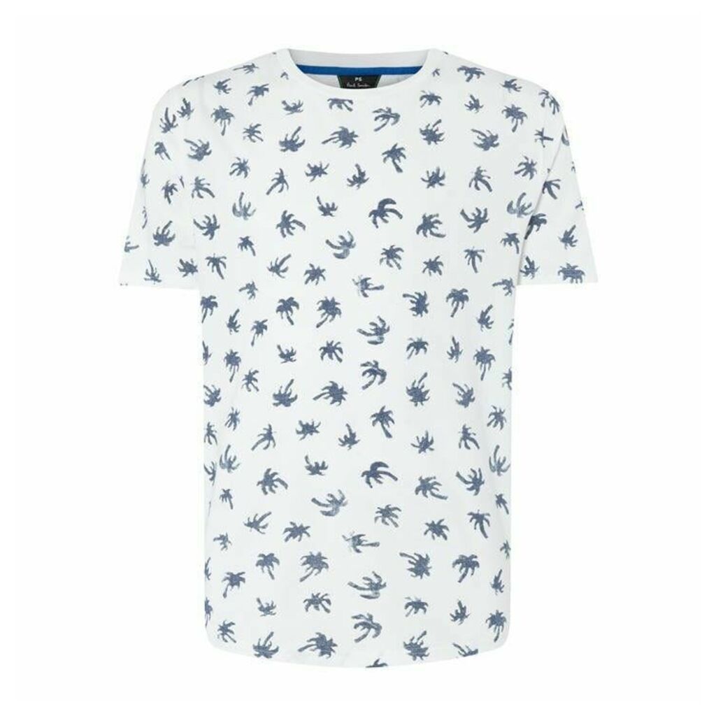 PS by Paul Smith PS Palm Print Tee Sn92