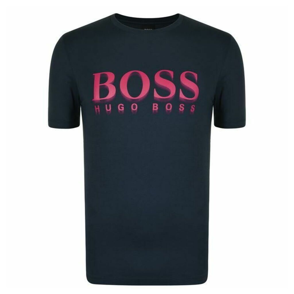 BOSS Large Logo Crew T Shirt