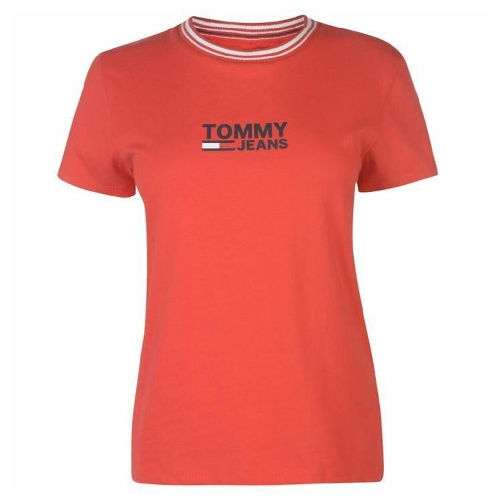 Tommy Jeans Tommy Rib Stripe T Shirt