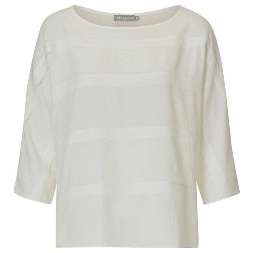 Betty Barclay Crêpe and jersey blouse