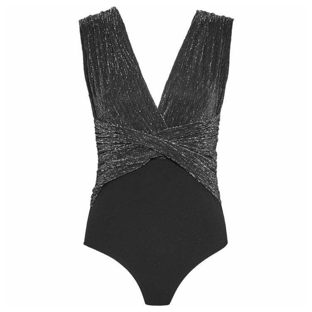 French Connection Marcelle Shimmer Jersey Body