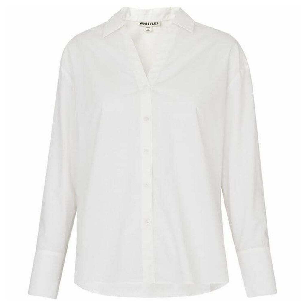 Whistles Fiona Poplin Shirt