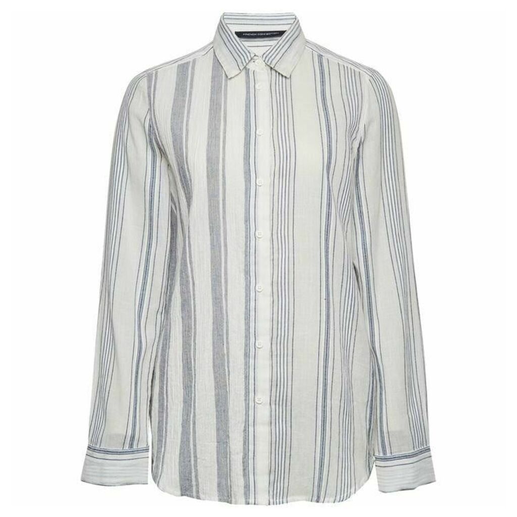 French Connection Bee Mix Stripe Shirt