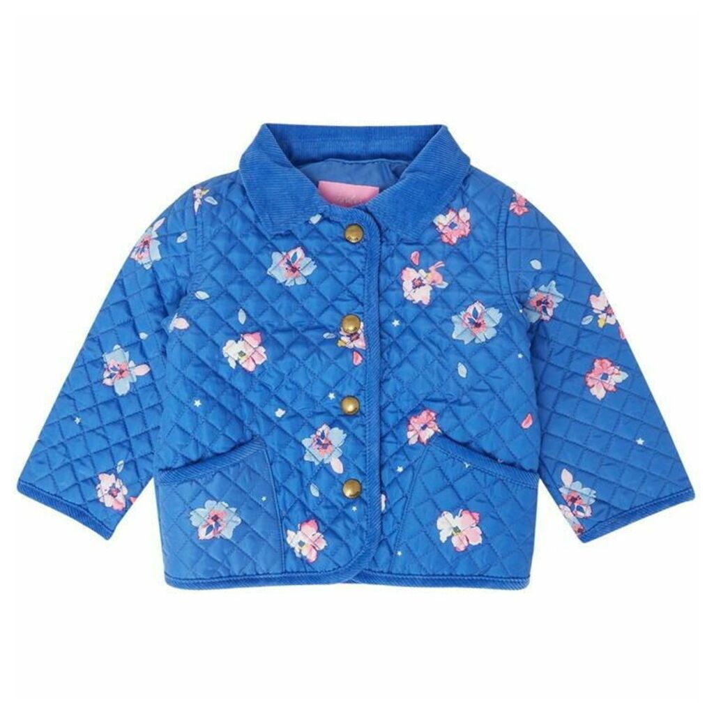 Little Joule Baby Girl Mabel Quilted Floral Jacket