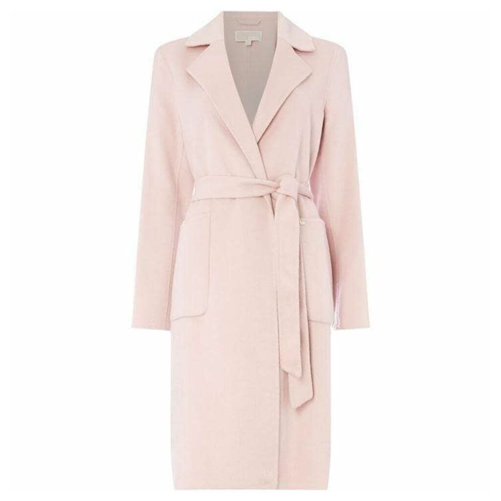 MICHAEL Michael Kors Double breasted wool belted coat