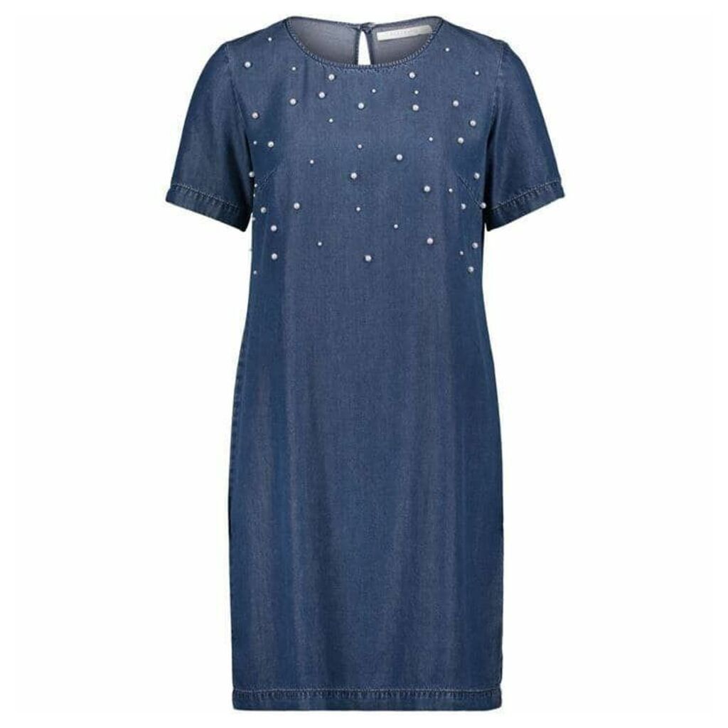 Betty Barclay Pearl Embellished Lyocell Dress